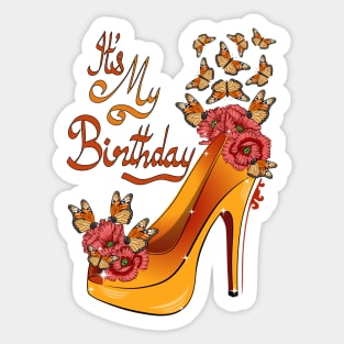 Its My Birthday Sticker